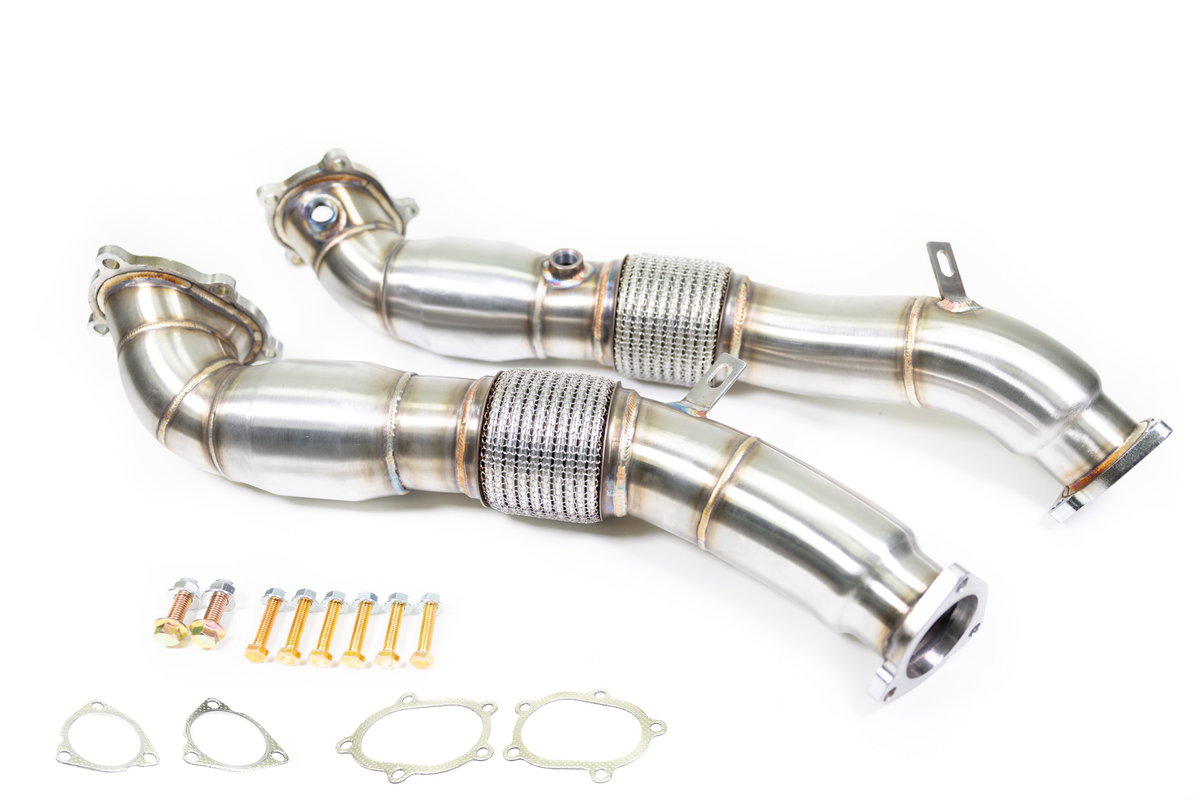 ARM Motorsports - Audi 4.0T Catted Downpipes - S6 S7 RS7 A8 S8
