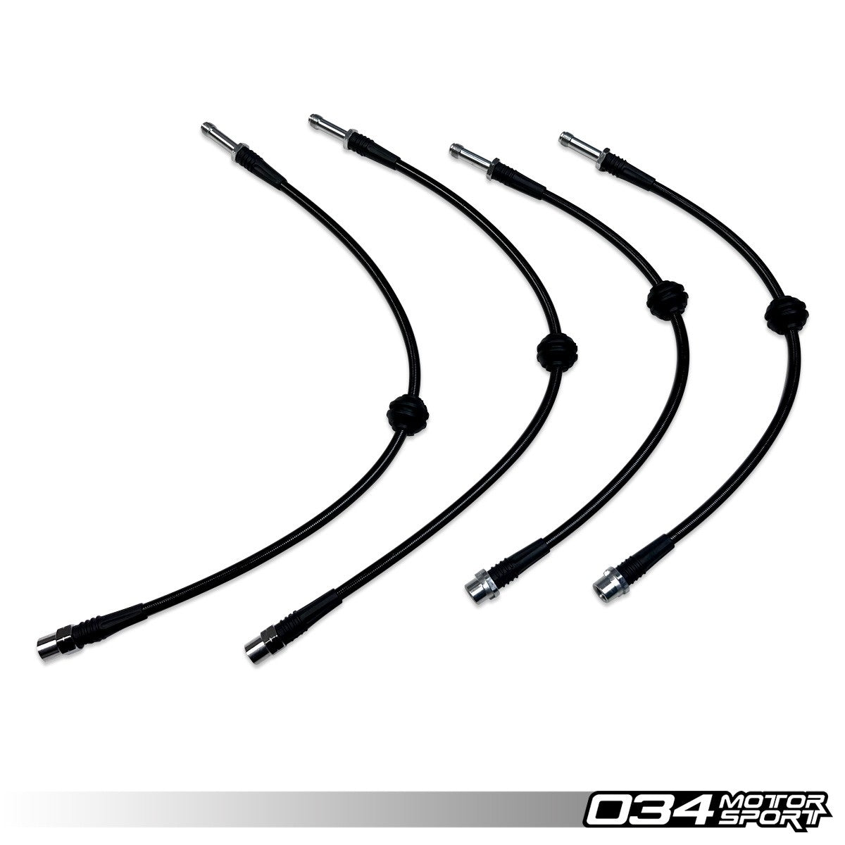 034 Motorsport Stainless Steel Braided Brake Line Kit, B8/B8.5 Audi S4/S5