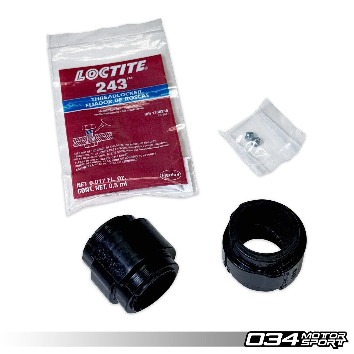 034 Motorsport Sway Bar Teflon Bushing Front Rebuild & Upgrade Kit, Audi B8/B8.5 & B9/B9.5 Q5/SQ5, C8 A6/A7 & S6/S7