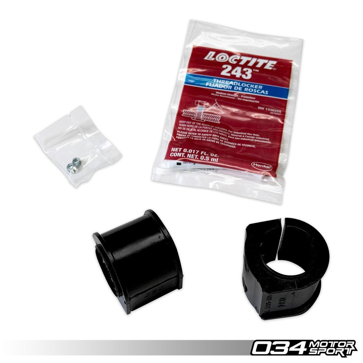 034 Motorsport Sway Bar Teflon Bushing Rear Rebuild & Upgrade Kit, Audi 4M/4M.5 Q7/SQ7 & 4M8 Q8/SQ8