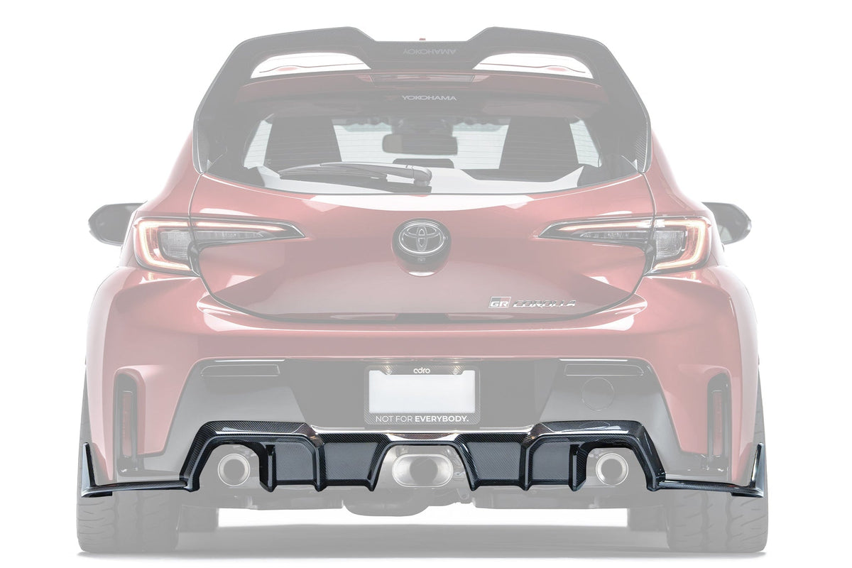 ADRO Toyota GR Corolla Carbon Rear Diffuser