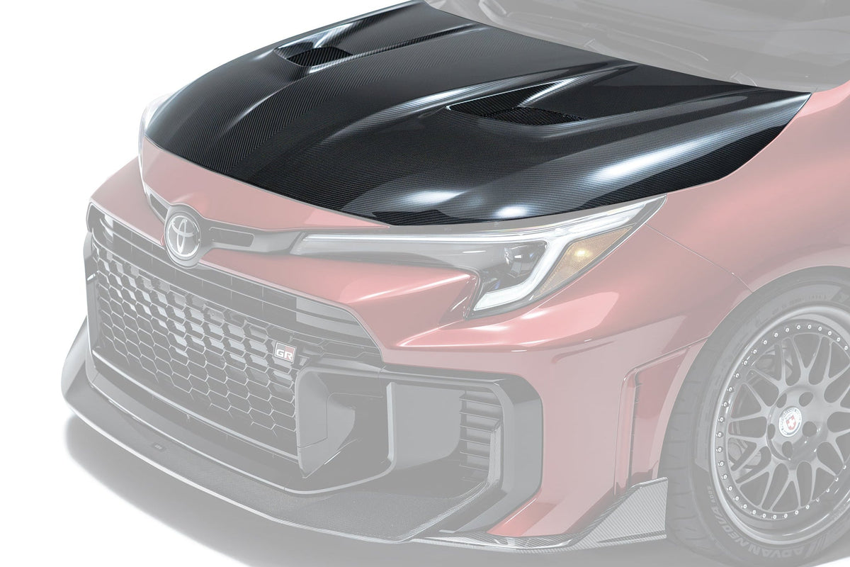 ADRO Toyota GR Corolla Prepreg Carbon Hood