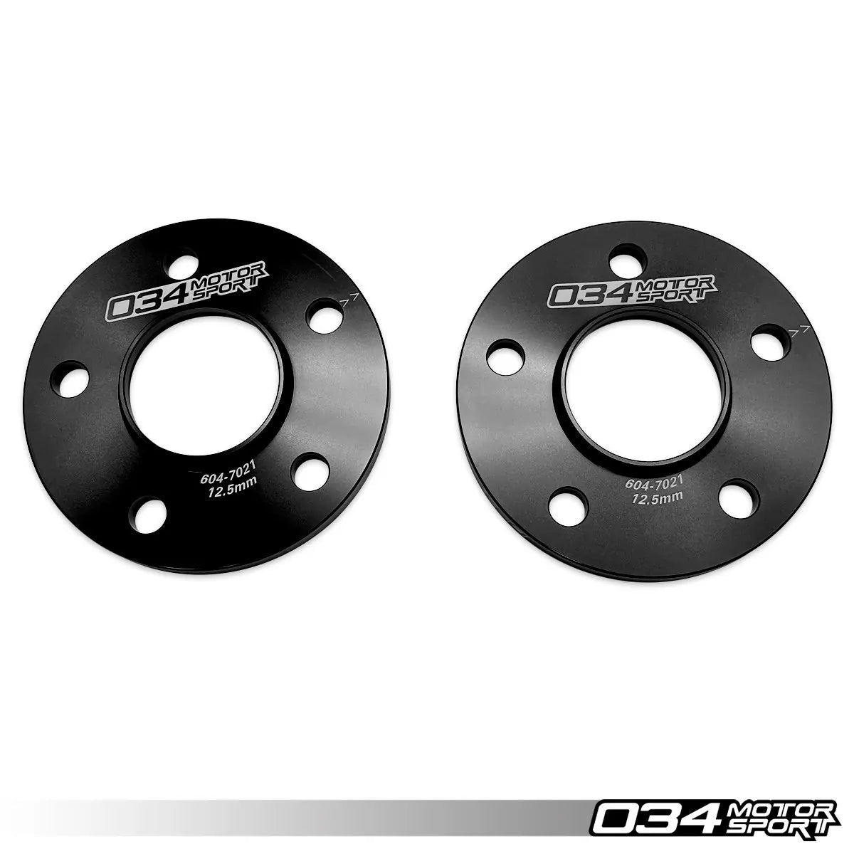 034 Motorsport Wheel Spacer Pair, 12.5mm, Audi & BMW 5x112 with 66.6mm ...