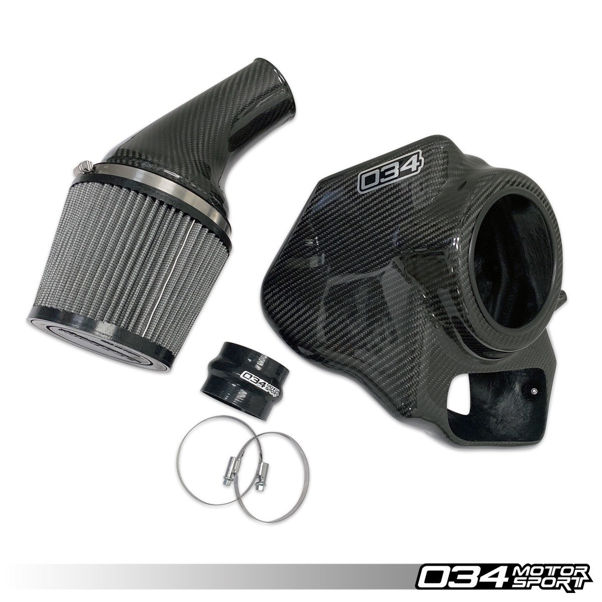 034 Motorsport X34 Carbon Fiber Cold Air Intake, B9 Audi S4-S5 3.0 TFSI