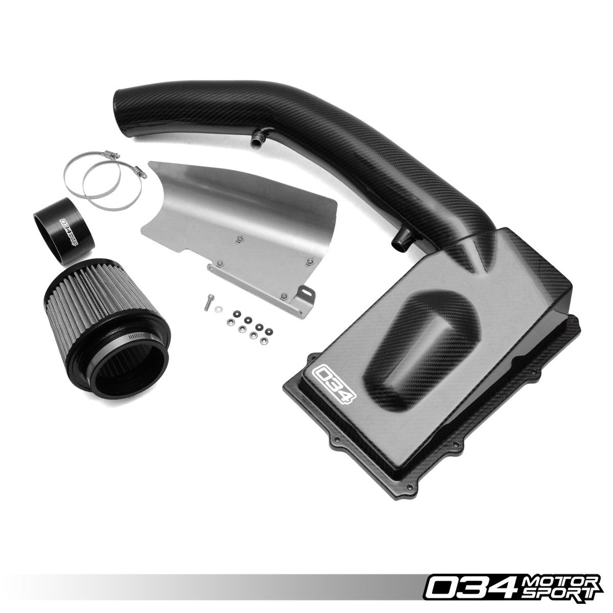 034 Motorsport X34 Carbon Fiber Closed-Top Cold Air Intake System Audi TTRS & RS3 2.5 TFSI EVO