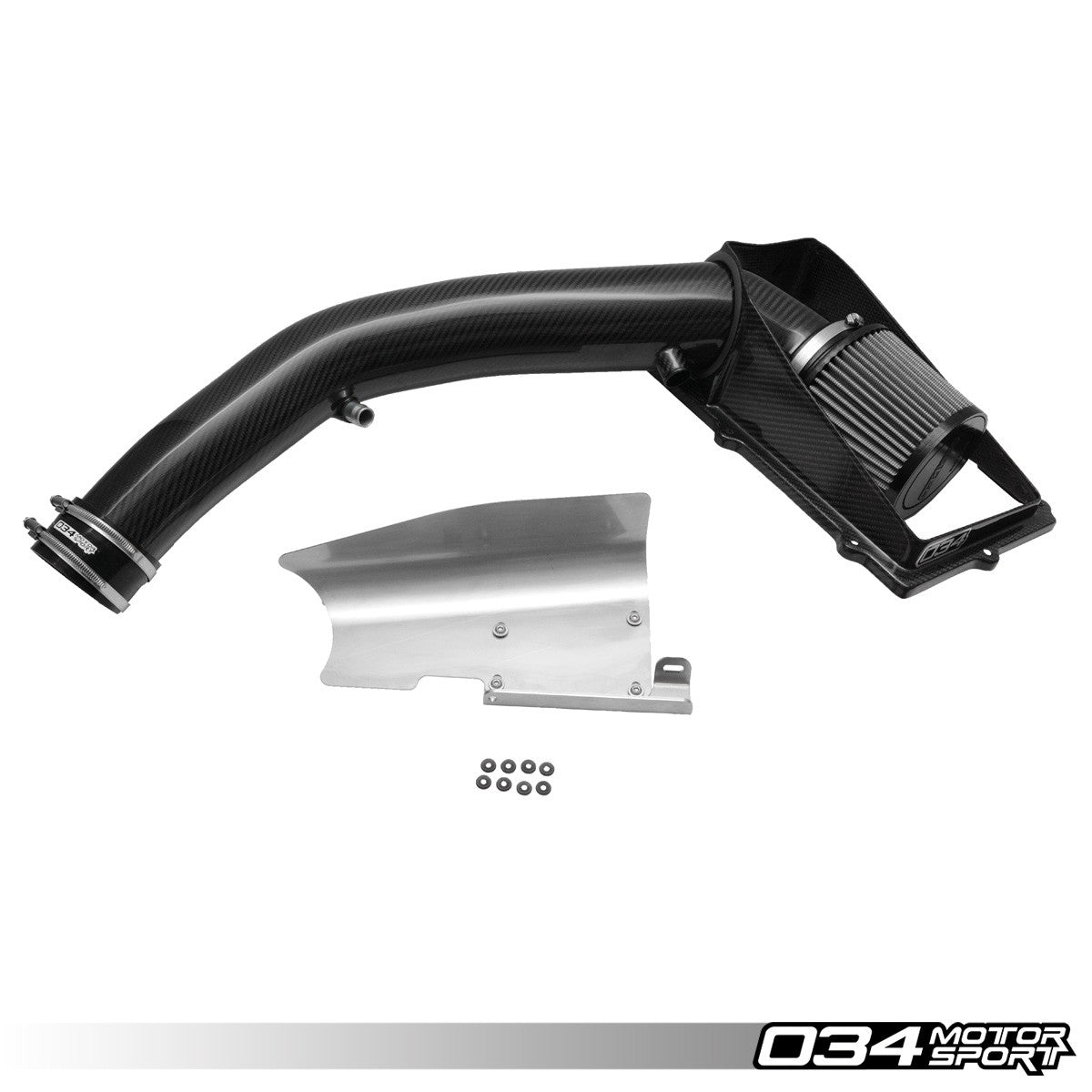 034 Motorsport X34 Carbon Fiber Open-Top Cold Air Intake System Audi TTRS & RS3 2.5 TFSI EVO