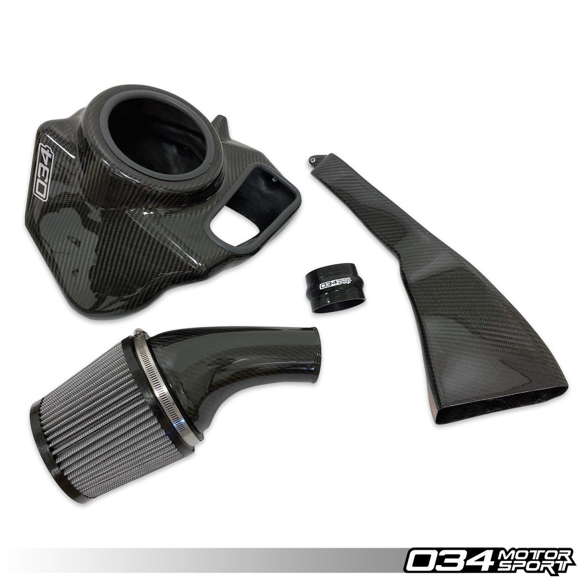 034 Motorsport X34 Carbon Fiber Full Intake System, B9 Audi S4-S5 3.0 TFSI