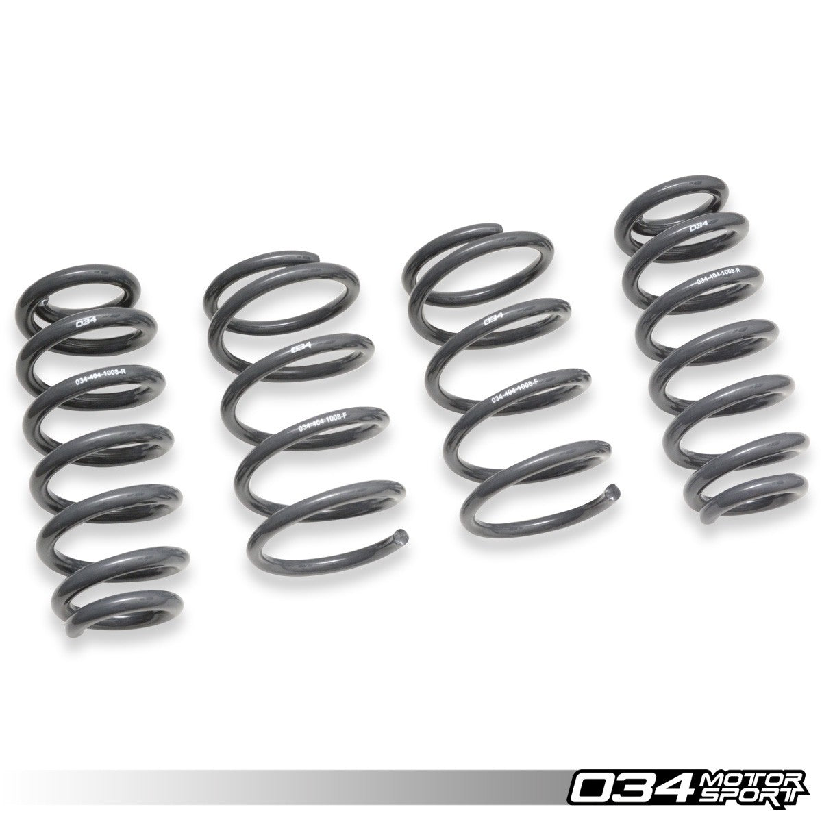 034 Motorsport Dynamic+ Lowering Springs For 8V.5 Audi RS3