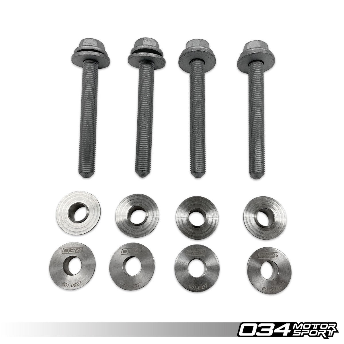 034 Motorsport MQB Front Subframe Locking Collar Upgrade Kit, Volkswagen MK7 MK7.5 Golf-GTI-R
