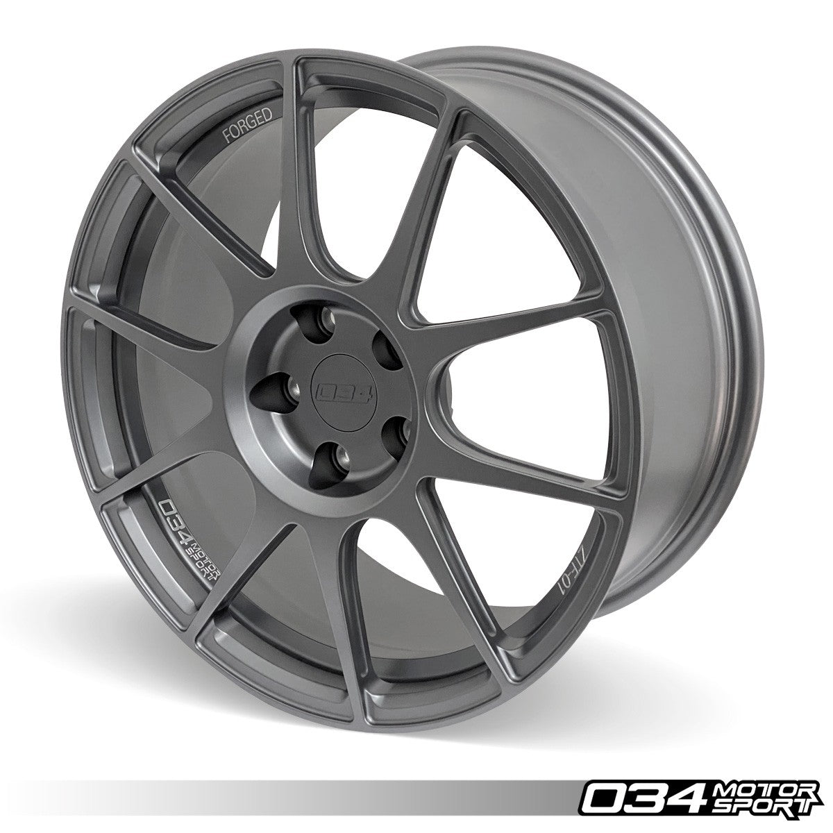 034 Motorsport ZTF-01 Forged Wheel, 18x8.5 Et45, 57.1mm Bore