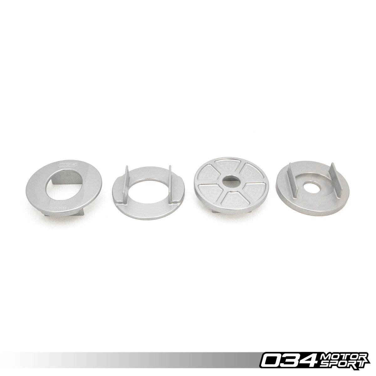 034 Motorsport Billet Aluminum Rear Subframe Mount Insert Kit, B8-B8.5 Audi A4-A5