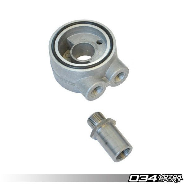 034 Motorsport Thermostatic Sandwich Oil Filter Adapter