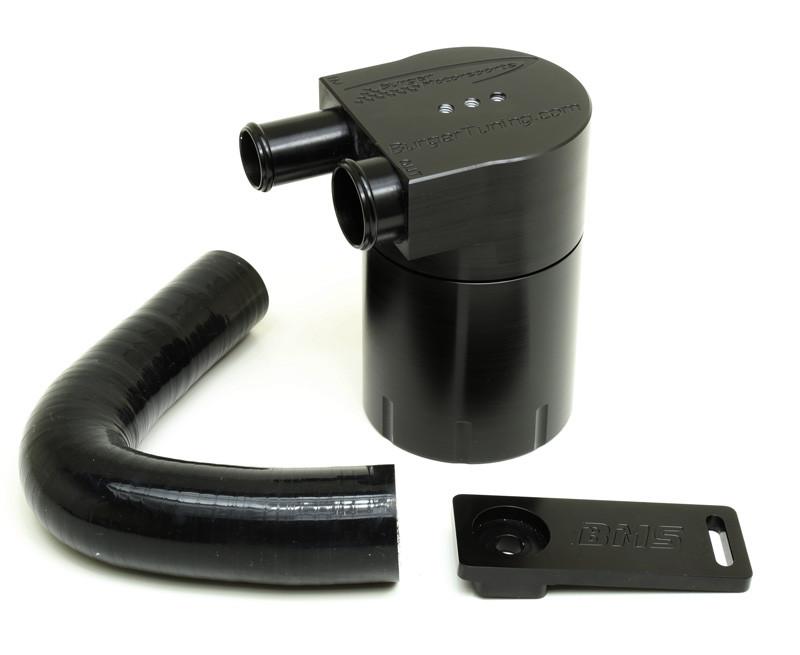 BMS Turbo Double Baffle Oil Catch Can for S55 BMW M3-M4