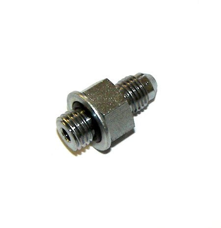 034 Motorsport Oil Feed Adapter, 1.8T (M12X1.5) To -4An