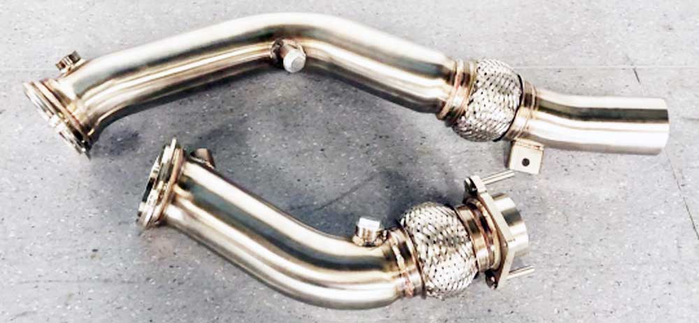 Racing Dynamics Catless Downpipe Set for BMW M3 F80-M4 F82-F83 & M2C F87 with S55 motor