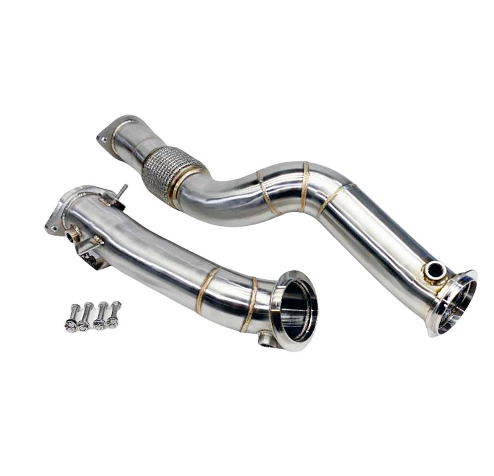 Racing Dynamics Catless Downpipe Set for BMW M3 G80 and M4 G82-G83 2021+ with S58 motor