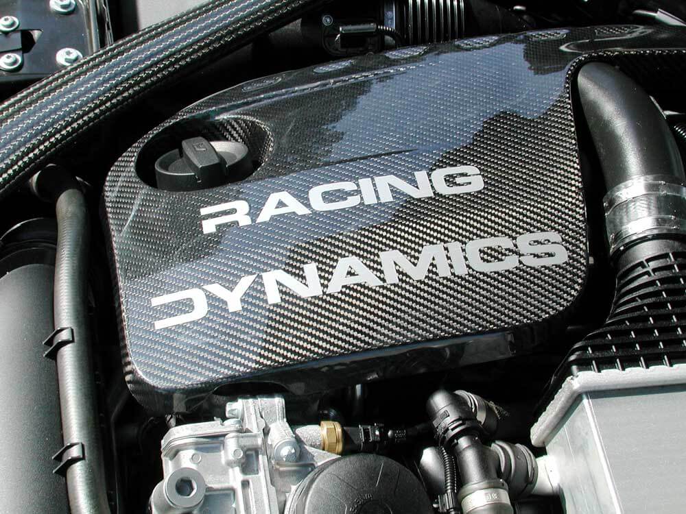 Racing Dynamics Carbon Fiber Engine Cover for BMW M3-M4 2014 & M2C F87 2018 on w-S55 motor