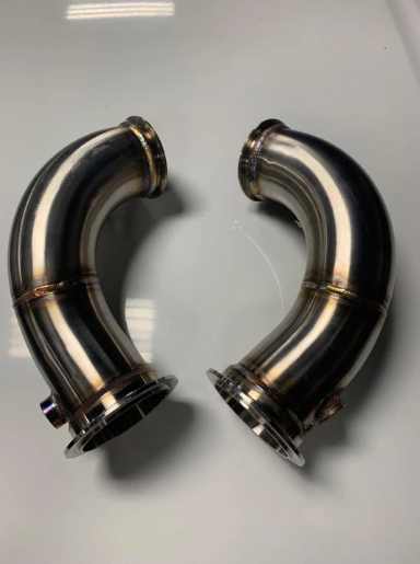 Project Gamma Primary Catless Downpipes for BMW M5 F90