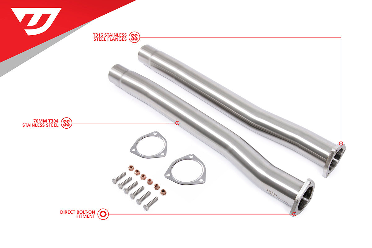 Unitronic Midpipes for 8Y RS3, 8V RS3 and 8S TTRS