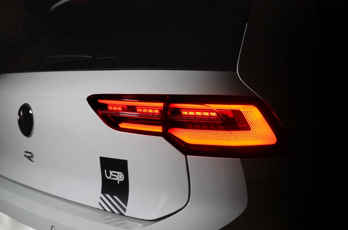 USP Euro Dynamic LED Tail Light Conversion For VW MK8 GTI-Golf R