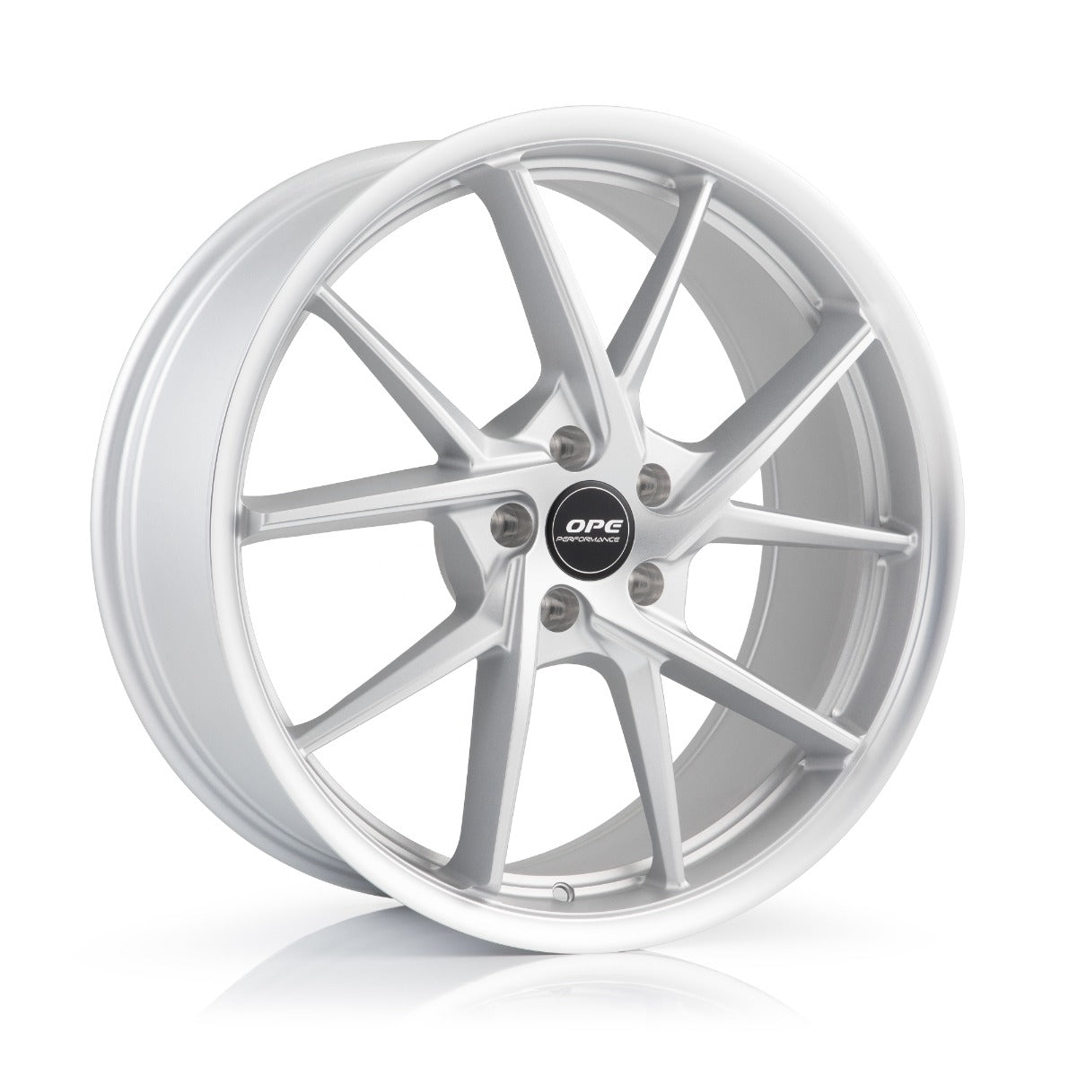 OPE Performance wheels - 20" - FF04 - Frozen Silver - Machine Lip - Flow Form
