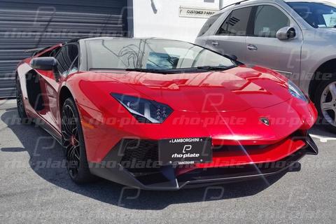 LAMBORGHINI AVENTADOR SV RHO-PLATE V2