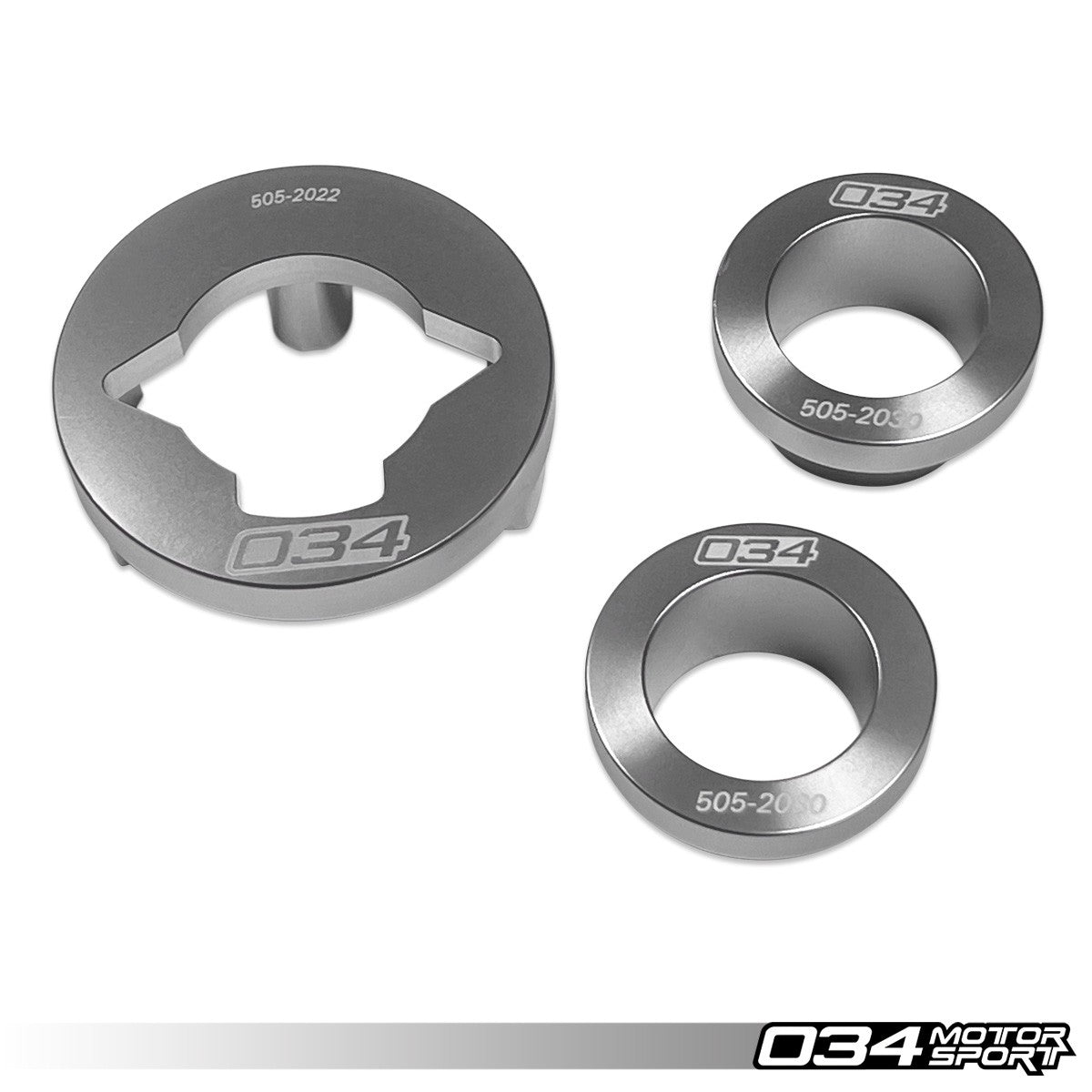 034 Motorsport Billet Aluminum Rear Differential Mount Insert Kit, B9-B9.5 Audi Q5-SQ5