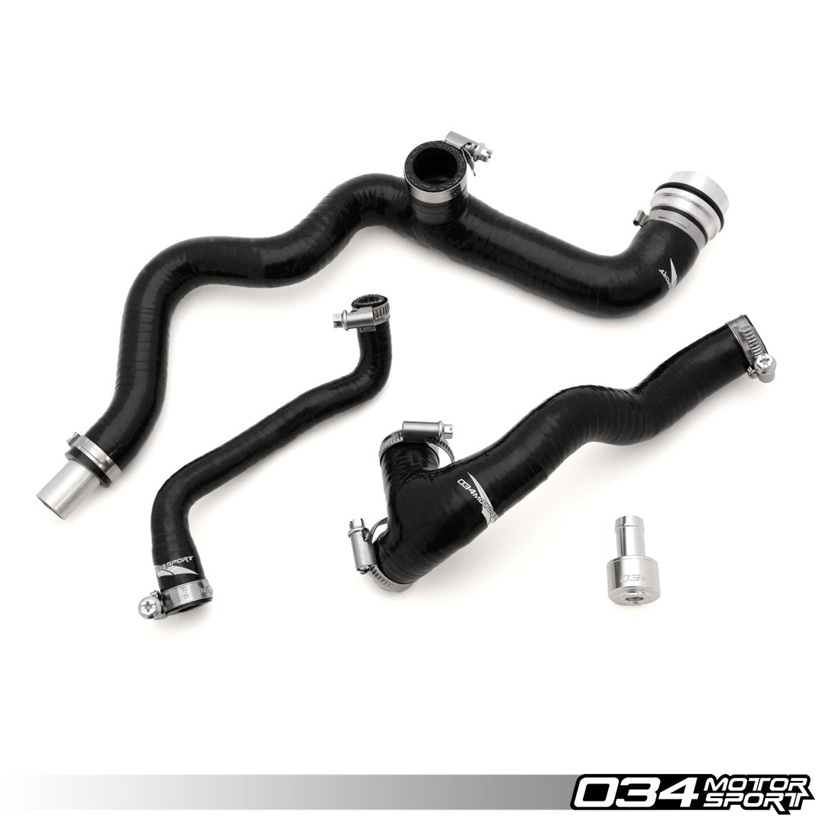 034 Motorsport Breather Hose Kit, Early Mkiv Volkswagen 1.8T Awv-Aww-Awp, Reinforced Silicone