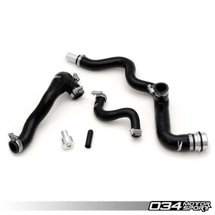034 Motorsport Breather Hose Kit, Late Mkiv Volkswagen 1.8T Awp, Reinforced Silicone