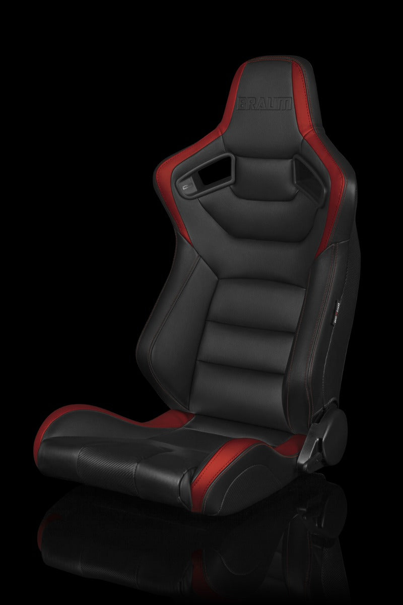 Braum - ELITE SERIES RACING SEATS (BLACK & RED) – PAIR