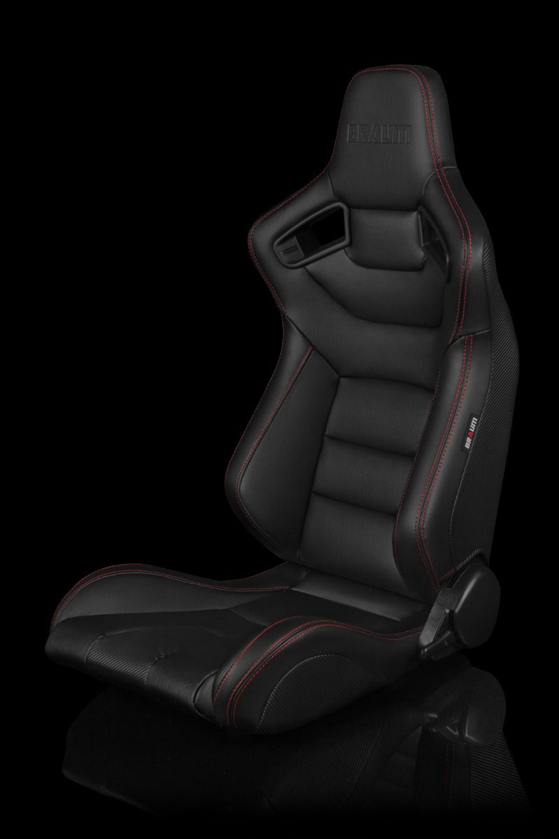 Braum - ELITE SERIES RACING SEATS (RED STITCHING) – PAIR