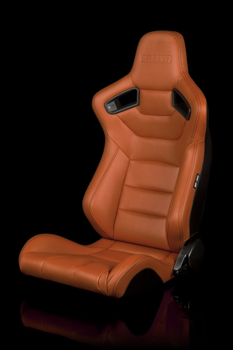 Braum - ELITE SERIES RACING SEATS (BRITISH TAN) – PAIR