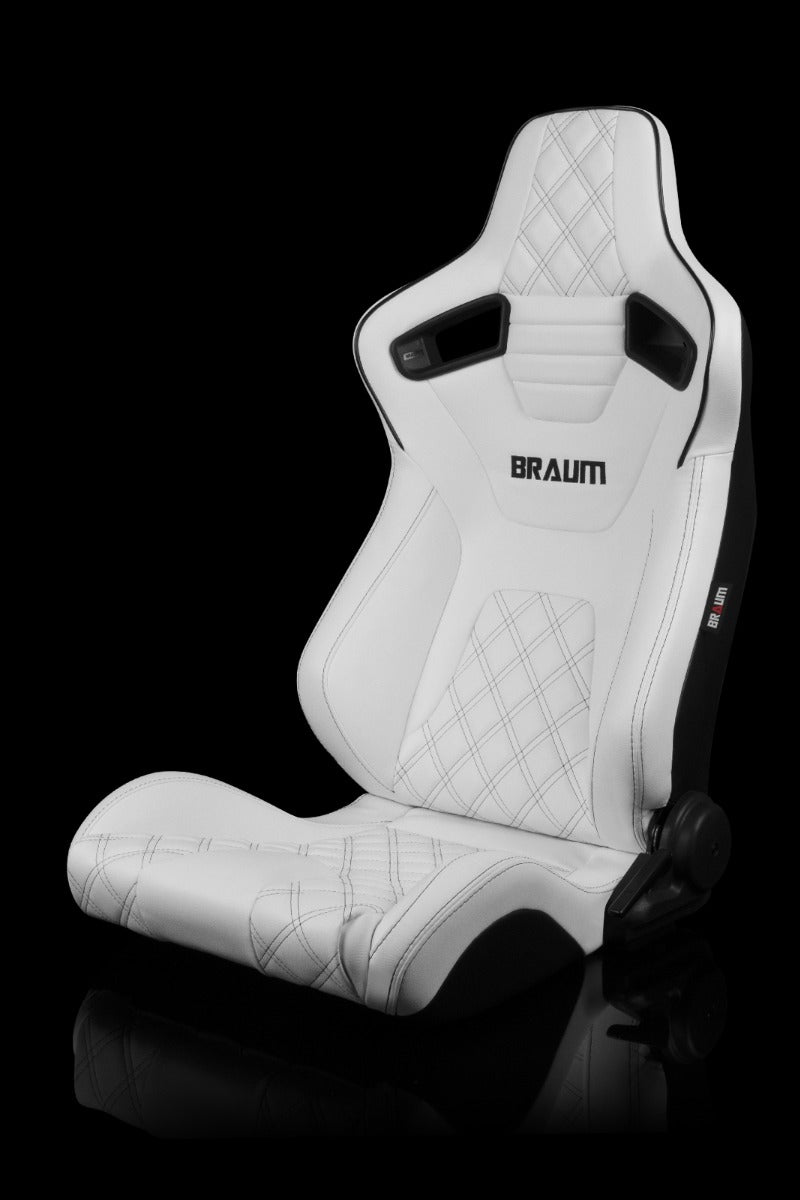 Braum - ELITE-X SERIES SPORT RECLINABLE SEATS (DIAMOND ED. | BLACK PIPING) – PAIR