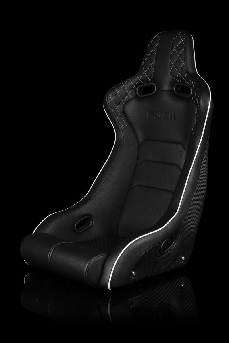 Braum - VENOM-X FIXED BACK BUCKET SEAT [DIAMOND ED. | WHITE PIPING] - EACH