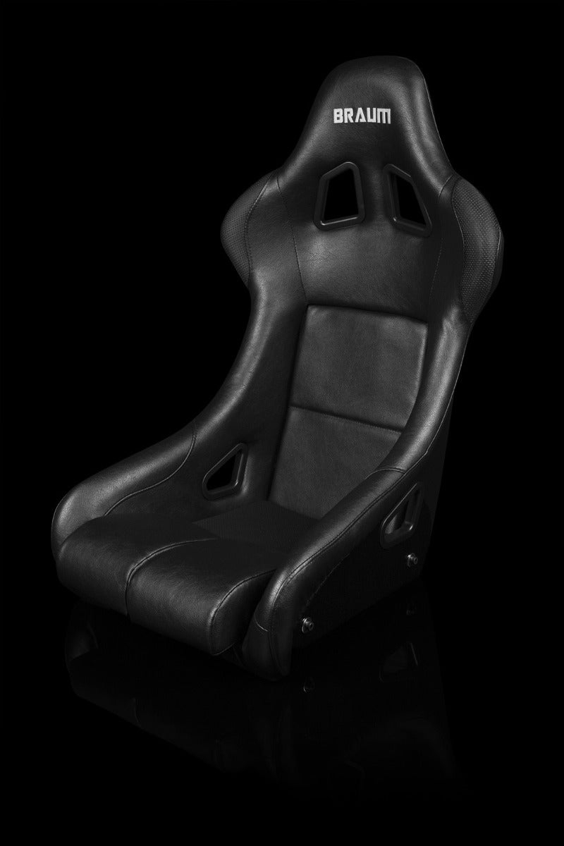 Braum - FALCON SERIES FIA APPROVED FIXED BACK RACING SEAT (BLACK LEATHERETTE) - EACH