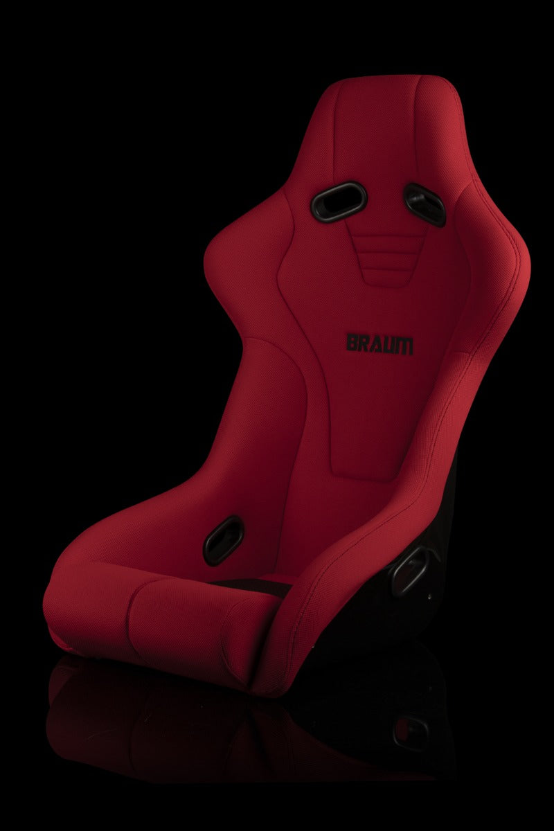 Braum - FALCON-R SERIES FIXED BACK BUCKET COMPOSITE SEAT (RED) - EACH