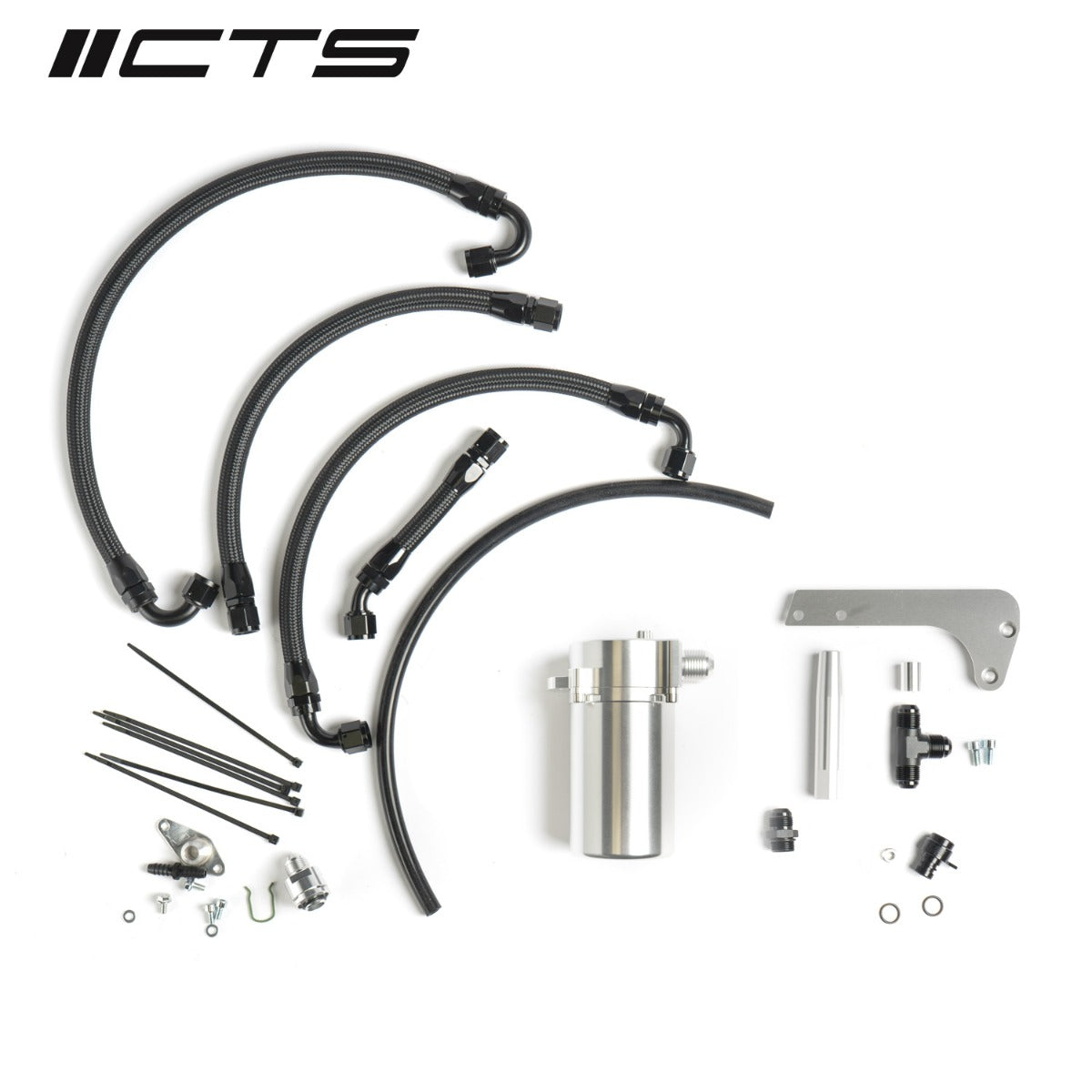 CTS TURBO MK6 GOLF R-MK2 TT-S-8P A3 CATCH CAN FOR BILLET VALVE COVER