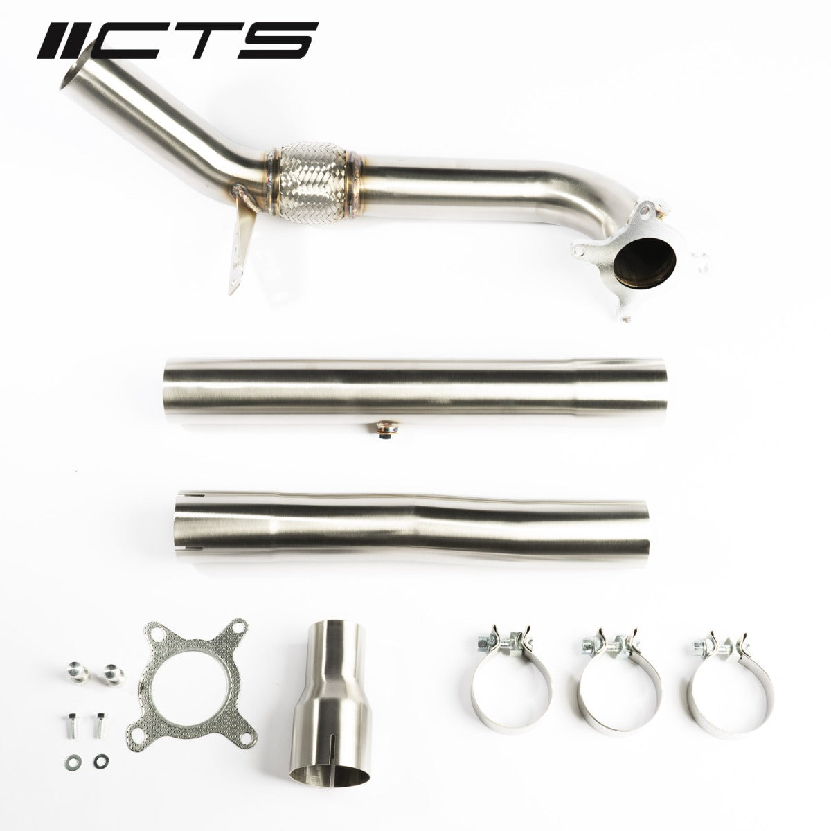 CTS TURBO MK6 GOLF R 2.0T, MK2 AUDI TT QUATTRO-TT-S 2.0T, 8P A3 QUATTRO-S3 2.0T RACE DOWNPIPE