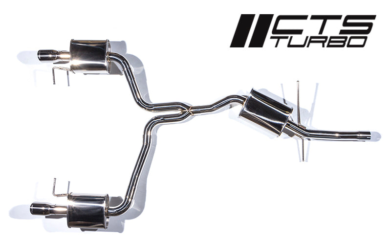 CTS TURBO B8 A4 2.0T DUAL EXHAUST (SEDAN-AVANT)