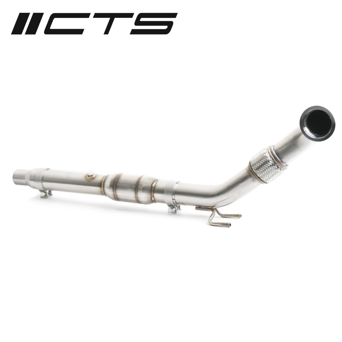 CTS TURBO GEN3 1.8T-2.0T TSI DOWNPIPE WITH HIGH-FLOW CAT