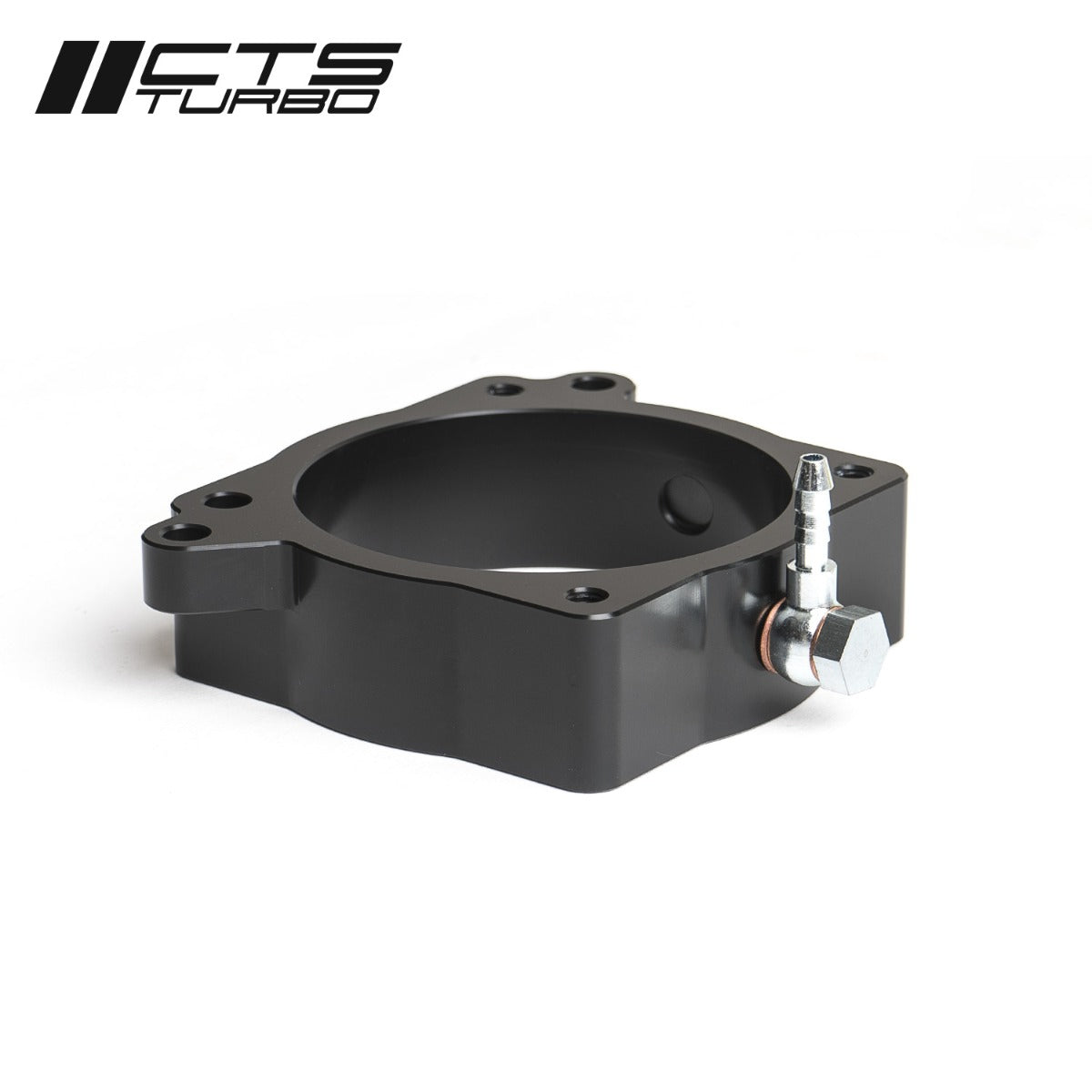 CTS TURBO RS3-TTRS (8V.2-8S) 2018+ THROTTLE BODY SPACER WITH BOOST TAP AND METH INJECTION PORT