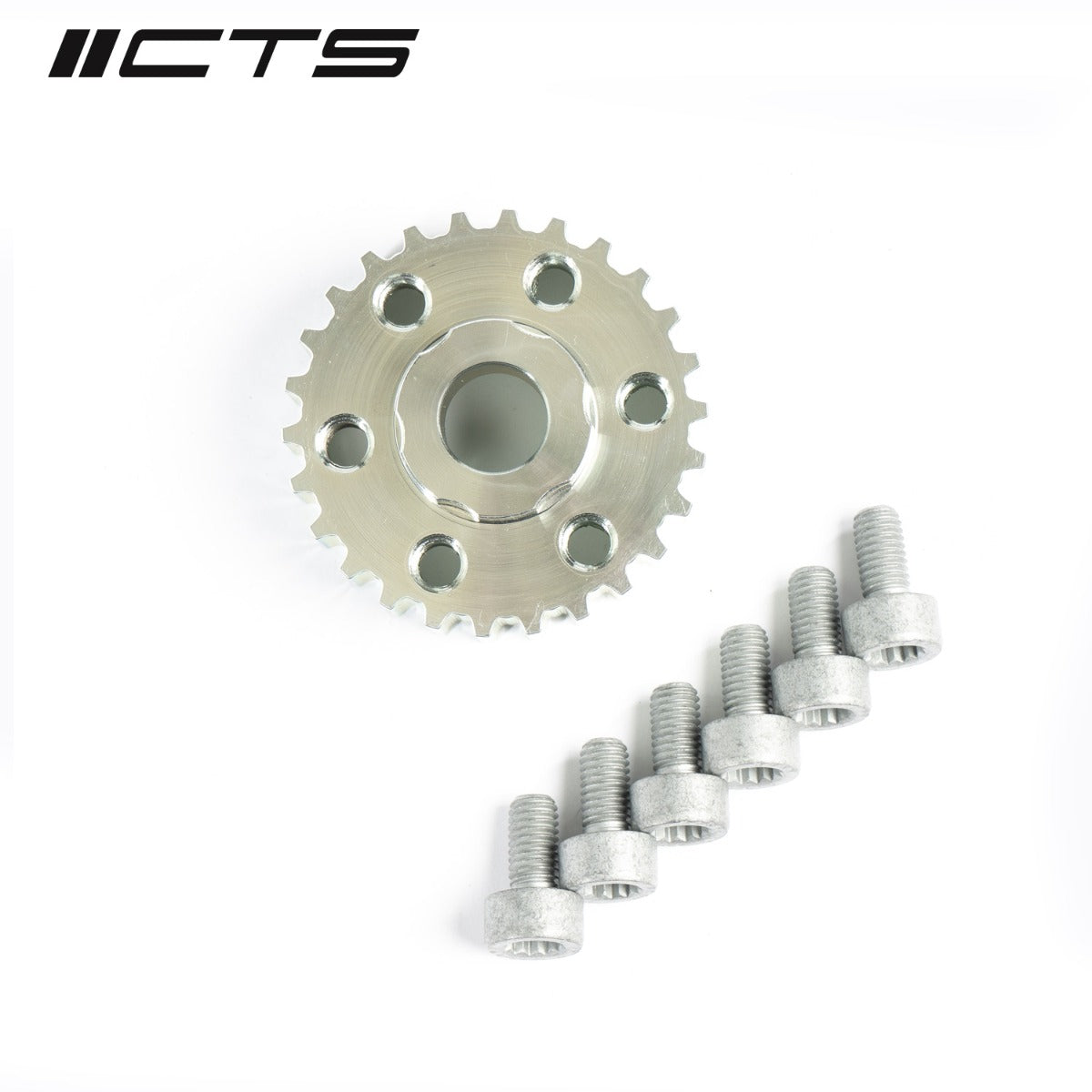 CTS TURBO BILLET PRESS FIT TIMING BELT DRIVE GEAR FOR 1.8T & 2.0T FSI ENGINES (6 BOLT)