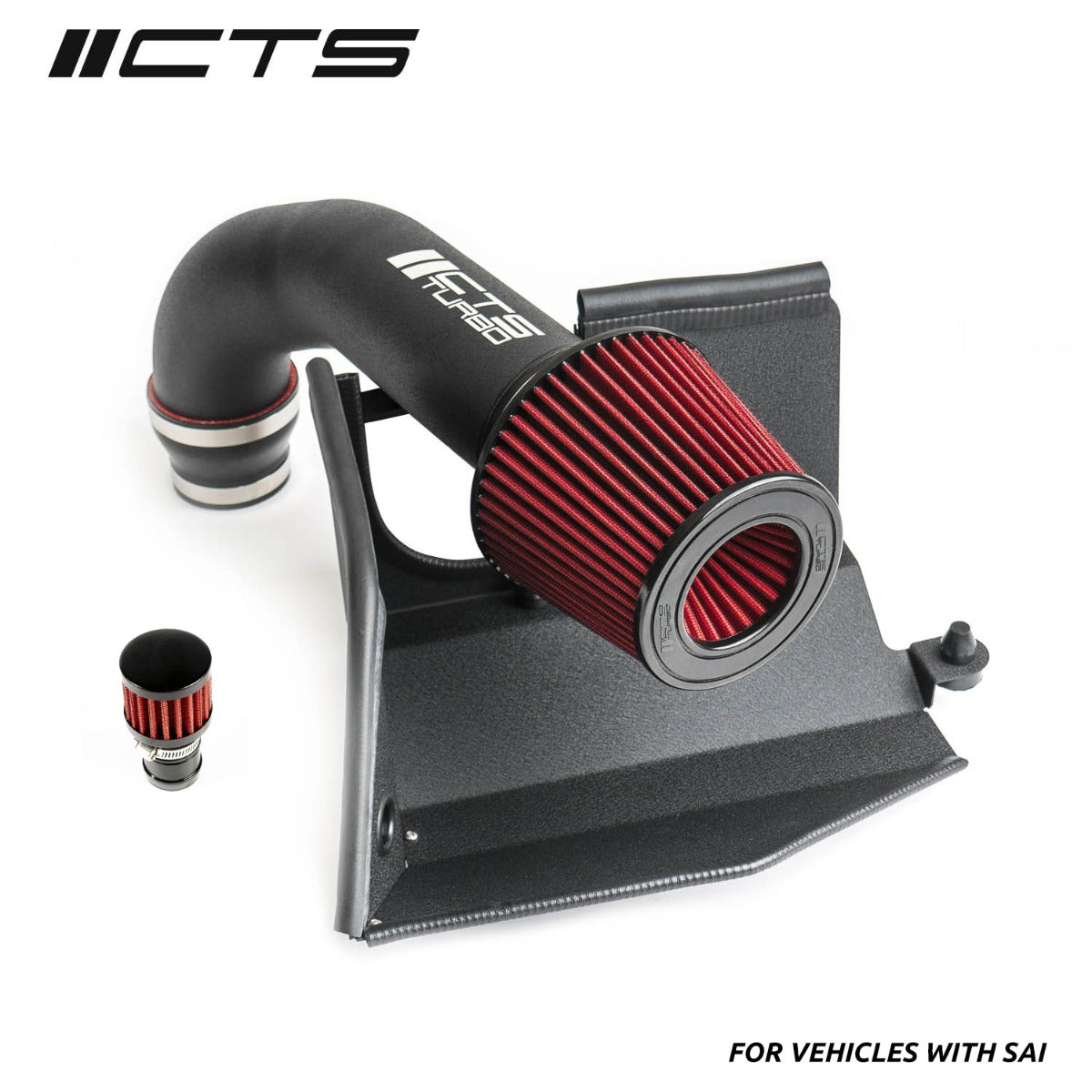 CTS TURBO MK7-7.5 VW GOLF, GTI, GLI, AUDI A3, AUDI TT INTAKE (2015+ MQB MODELS WITH SAI)