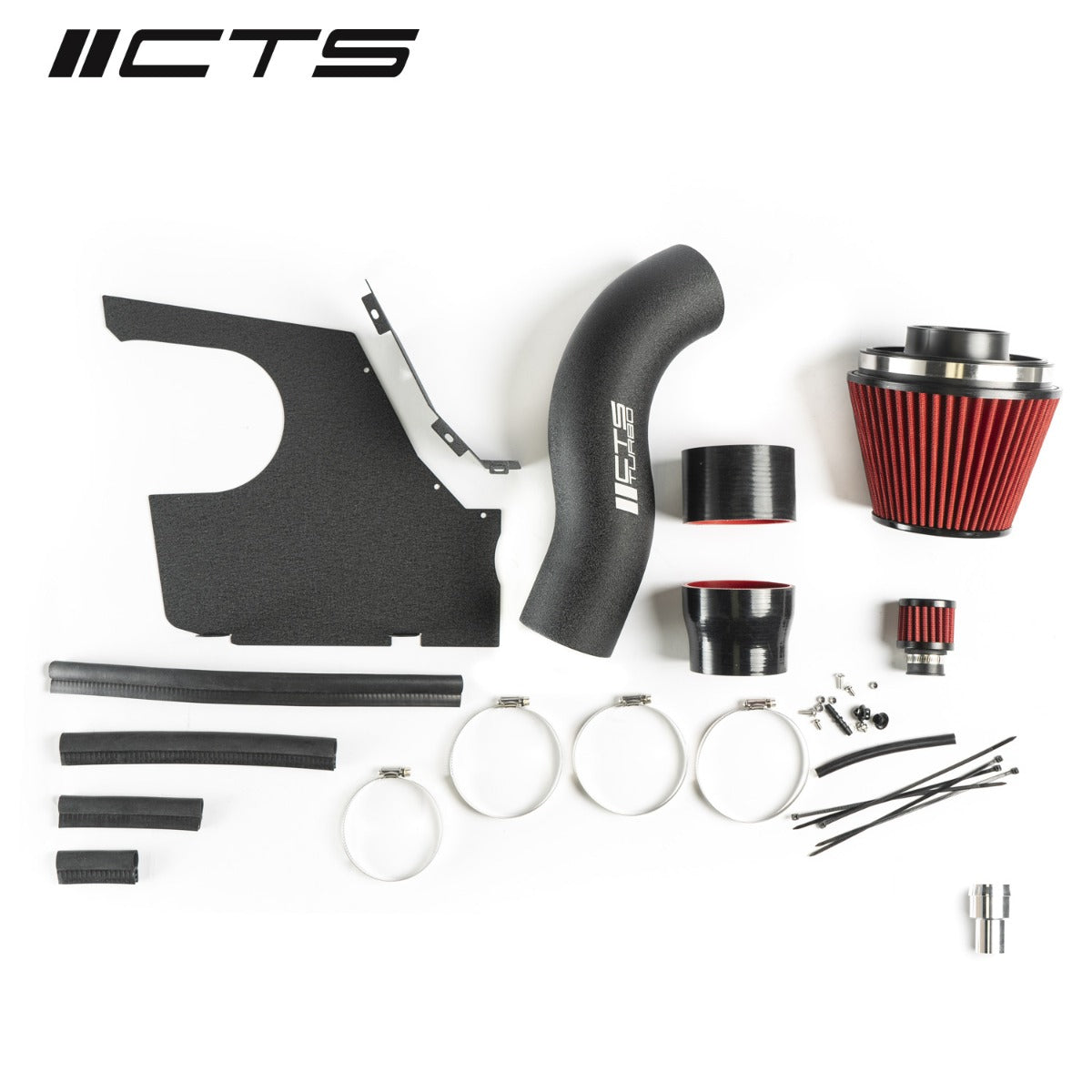 CTS TURBO AUDI C7-C7.5 A6-A7 AIR INTAKE SYSTEM (TRUE 3.5″ VELOCITY STACK) - CTS-IT-305