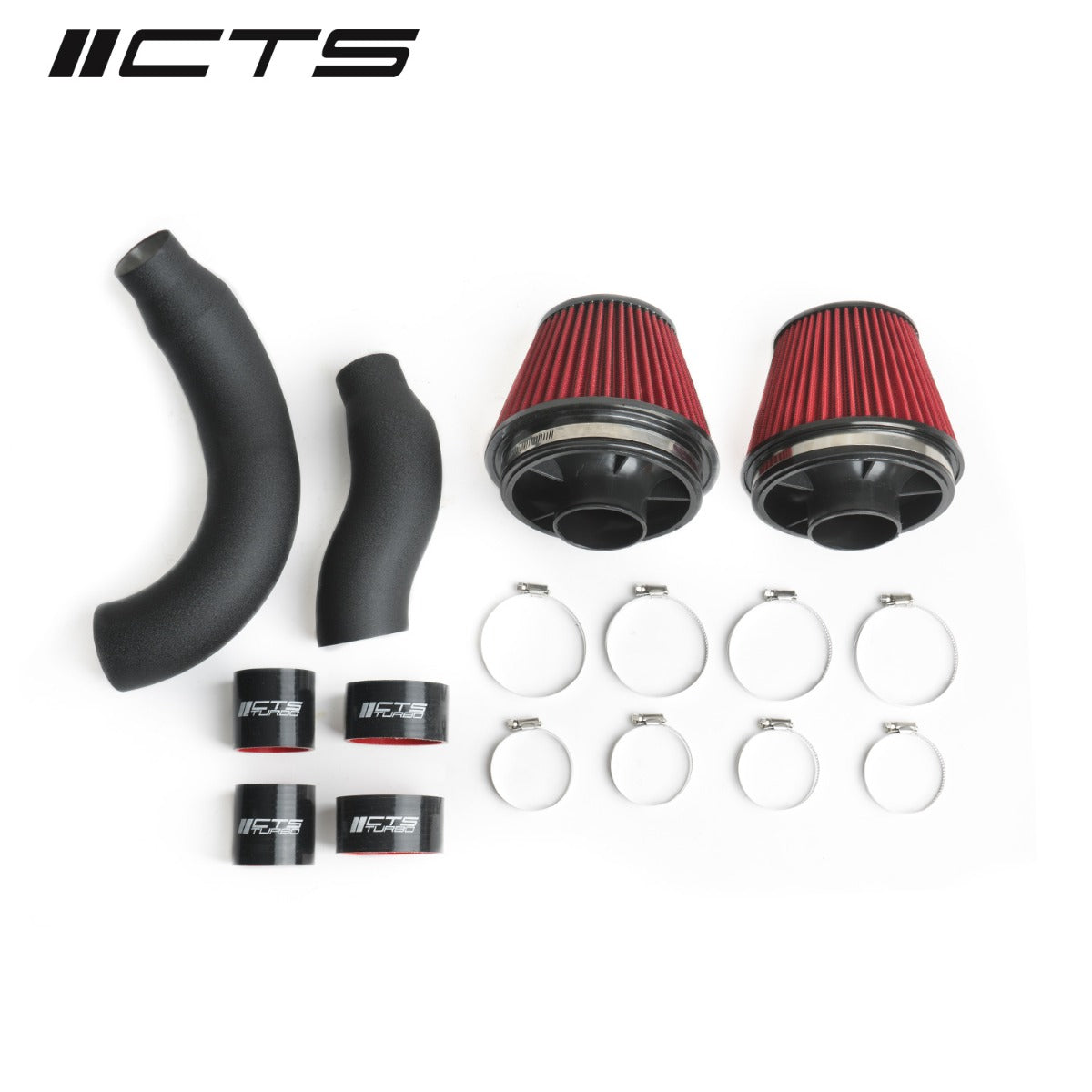 CTS TURBO C7 S6-S7-RS7 DUAL 3″ INTAKE KIT WITH 6″ VELOCITY STACK