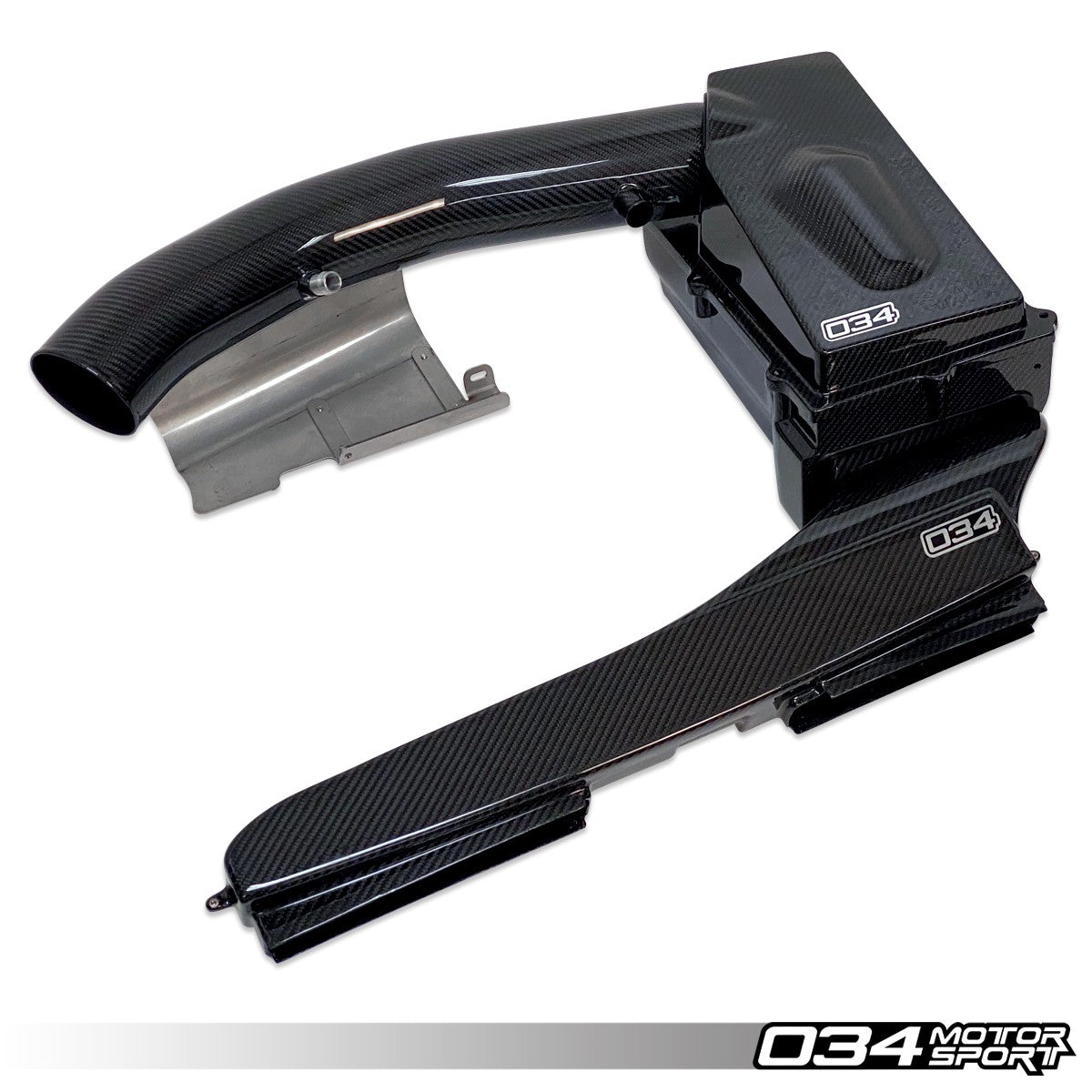 034 Motorsport X34 Carbon Fiber 4" Closed Top Intake Bundle Audi TTRS & RS3 2.5 TFSI EVO