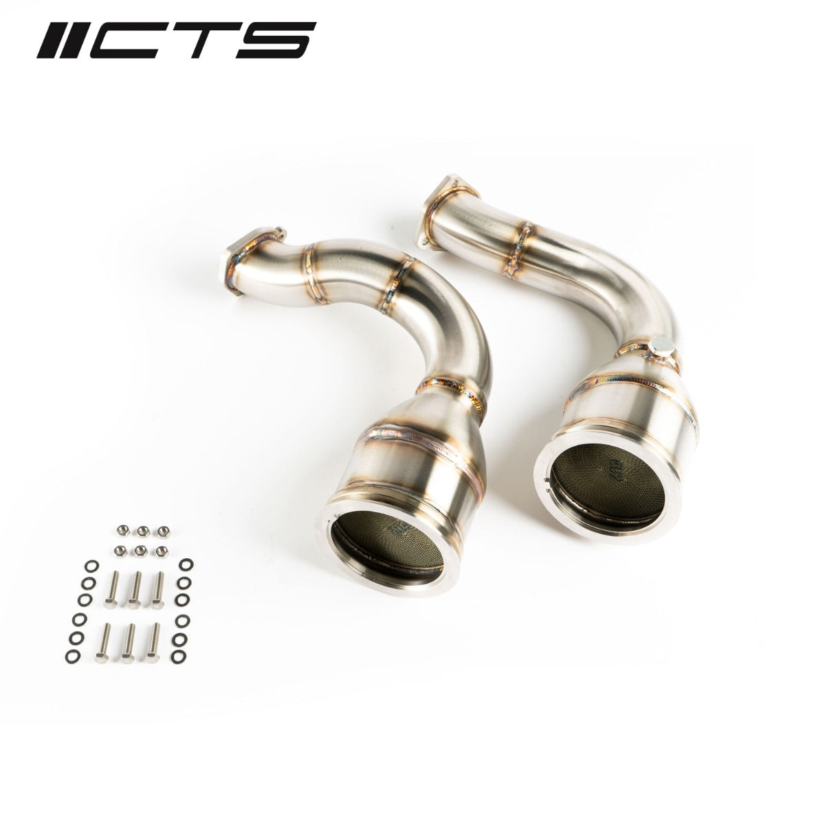 CTS TURBO AUDI RSQ8 AND LAMBORGHINI URUS DOWNPIPES WITH HIGH FLOW CATS