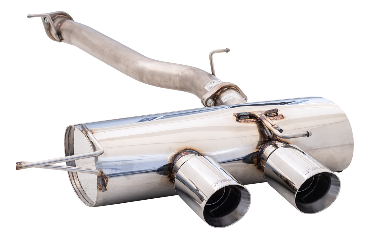XForce - 3" Catback Exhaust - Valved Varex Muffler - VW MK6 GOLF R
