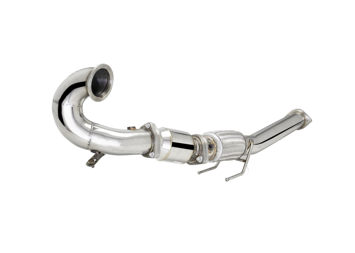 XForce - 3" Downpipe with High Flow Cat - MK7 - MK7.5 GTI FWD - 2015-2021