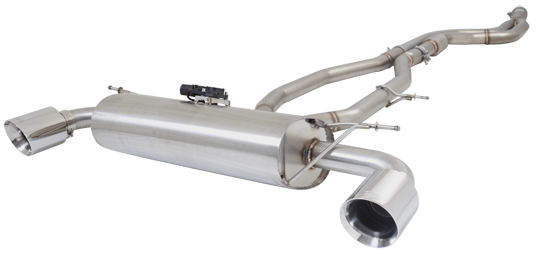 XForce - Catback Exhaust - Valved Varex Muffler - Toyota Supra A90 MK5